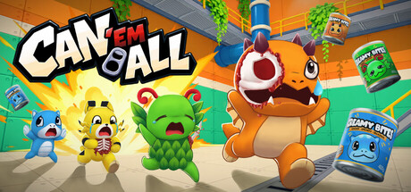 Can ’Em All: colorful creatures, cans and the factory in the official game artwork